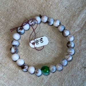 Multi-Color Handmade Beaded Bracelet (#8)